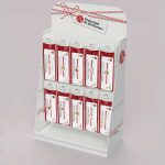 Display Brățară Gold Plated Alpha-Shiny Red