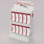 Display Brățară Gold Plated Alpha-Shiny Red White