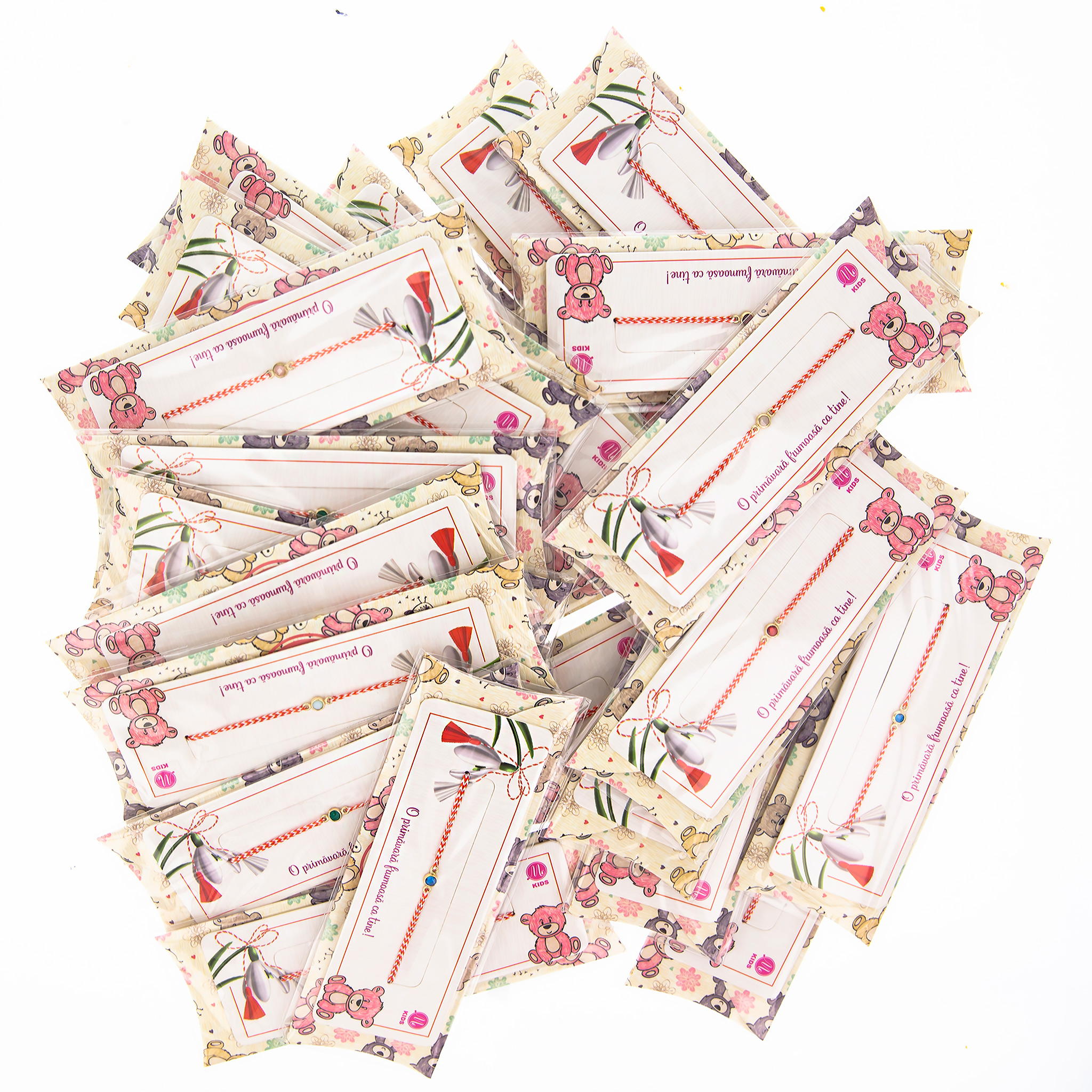 SET2026-004 Set 150 buc. Brățară Cristal Copii - imagine 1